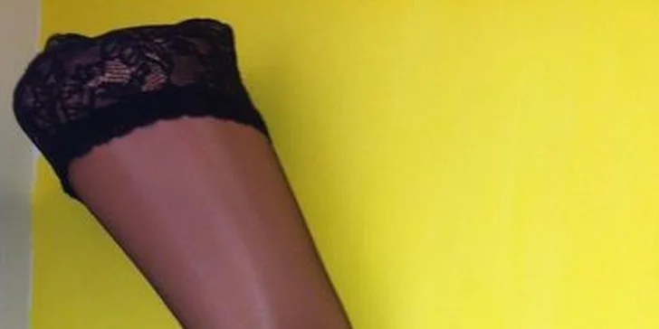2 kusy samodržiacich pančušiek Calzedonia