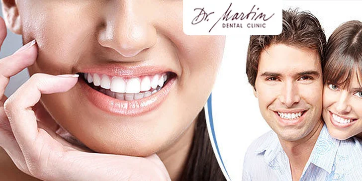 Dentálna hygiena alebo profesionálne bielenie zubov s medzizubnou kefkou GRÁTIS