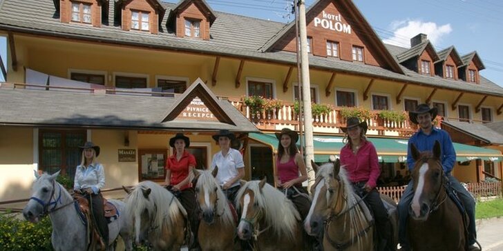 Turistika a jazda na koni v Hostýnskych Vrchoch
