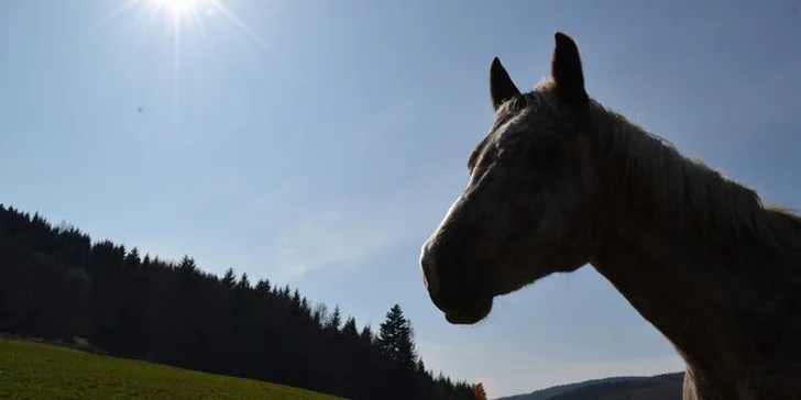 Turistika a jazda na koni v Hostýnskych Vrchoch