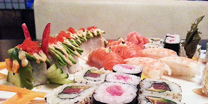 Znamenité sushi menu pre 2 osoby