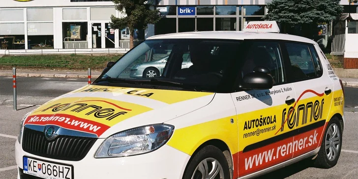 Kondičné jazdy s možnosťou výberu auta