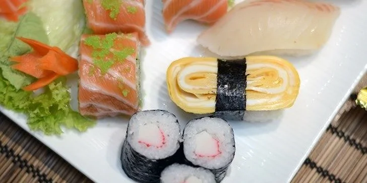 Obľúbený sushi set 10 alebo 20 kúskov