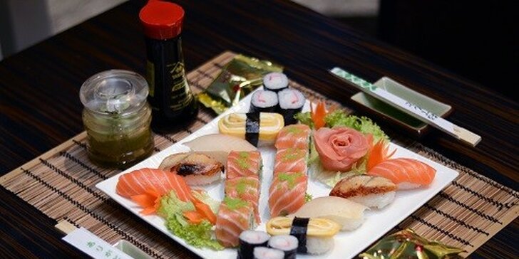 Obľúbený sushi set 10 alebo 20 kúskov