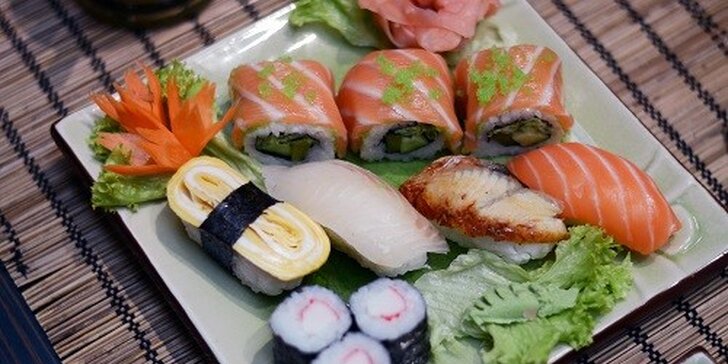 Obľúbený sushi set 10 alebo 20 kúskov