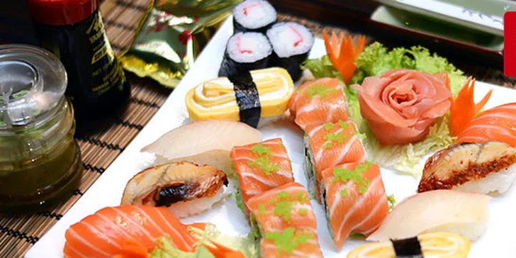 Obľúbený sushi set 10 alebo 20 kúskov