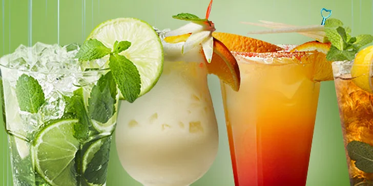 1,79 eur za miešaný drink. Iskrivé leto s chutnými alko alebo nealko drinkami. Užívajte zábavu vo veľkom štýle, so zľavou 50%.