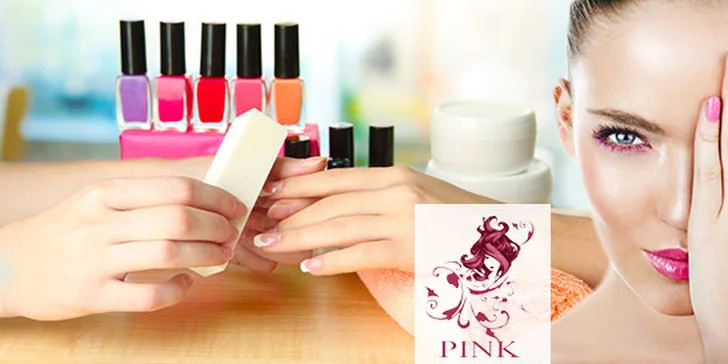 Štýlové gélové nechty v salóne Pink