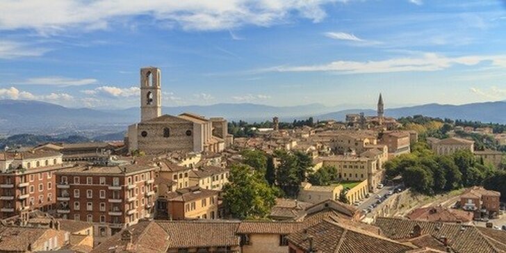 Dovolenka v historickom mestečku Perugia