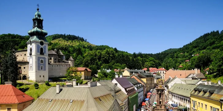 80 eur za úžasný pobyt pre DVOCH v Penzióne Na TROJICI v srdci Banskej Štiavnice.