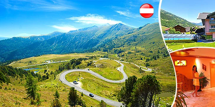 Krásne Korutánske Alpy na 3, 5 alebo 7 nocí pre 2