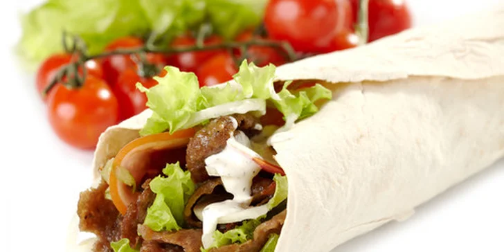 XXL Kebab alebo Twister menu s hranolkami a kolou