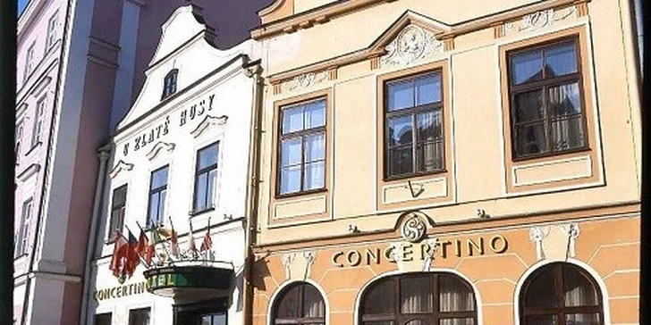 Romantický pobyt v Hoteli Concertino**** v Južných Čechách