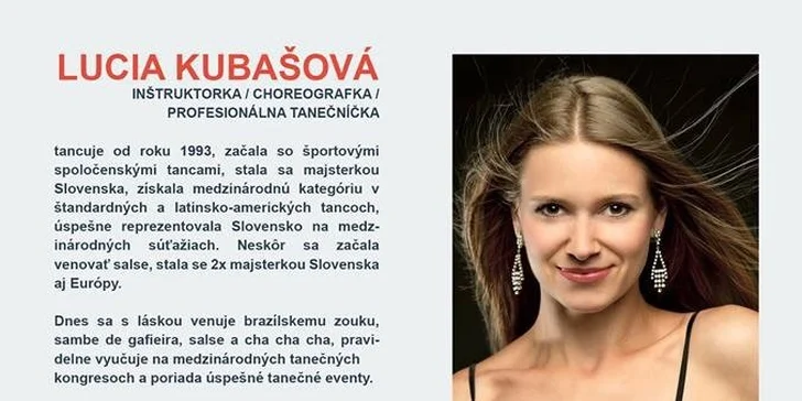V rytme salsy pod vedením majsterky Európy