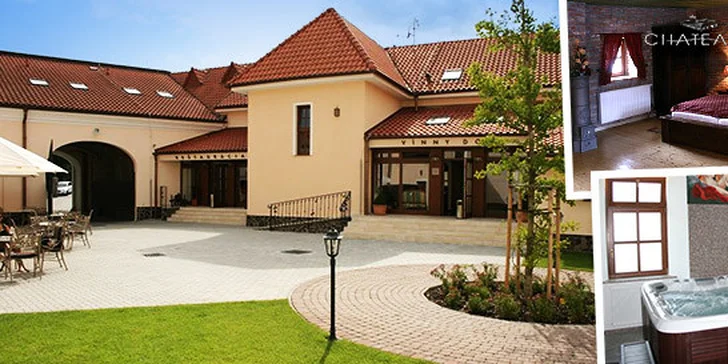 Pobyt v romantickom penzióne Chateau Krakovany
