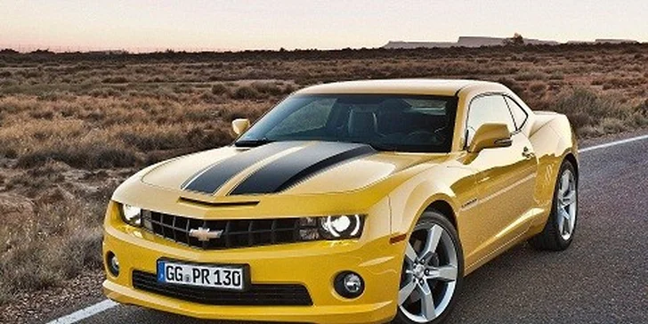 Jazda na aute Chevrolet Camaro - aj na letisku!