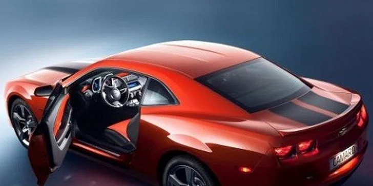 Jazda na aute Chevrolet Camaro - aj na letisku!