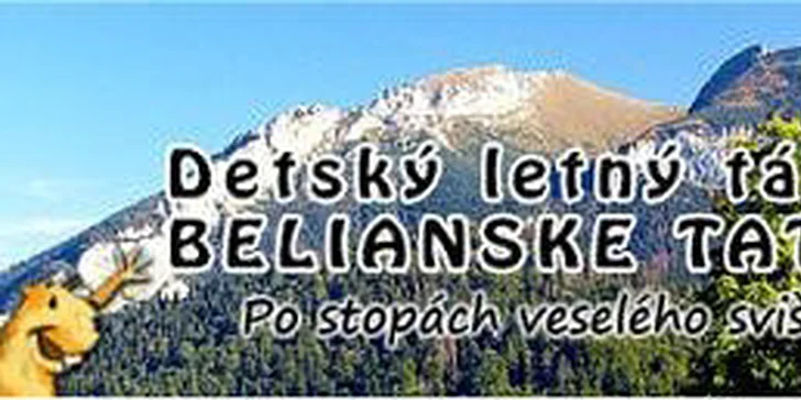 Detský letný tábor po stopách dinosaurov v Tatrách