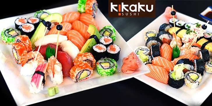 Lahodné sushi menu podľa výberu pre dvoch