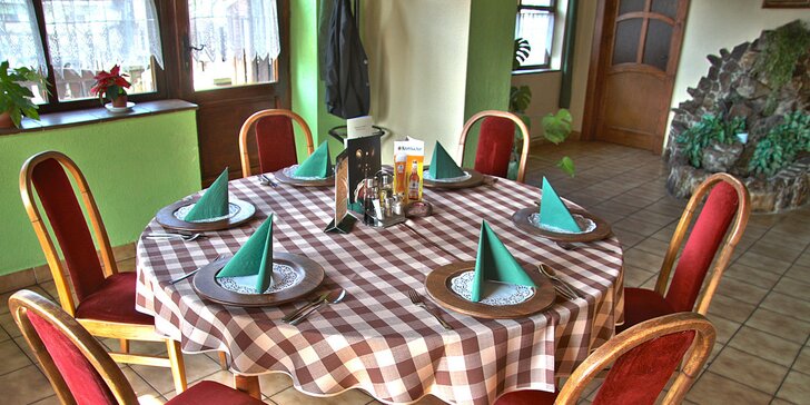 Voľná konzumácia za 20 € v reštaurácii Vlčí dvor v príjemnom horskom prostredí Veľkej Fatry a Nízkych Tatier