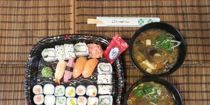 Svieži SUSHI fresh set 32 ks na donášku