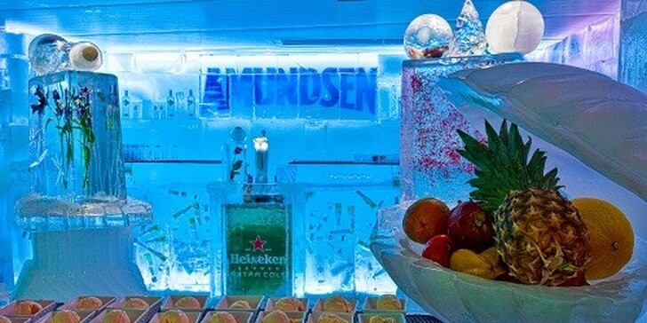 Vstup, ice shot a súťaž o párty v hodnote 1000 € v Amundsen Ice Bare pre 2 osoby