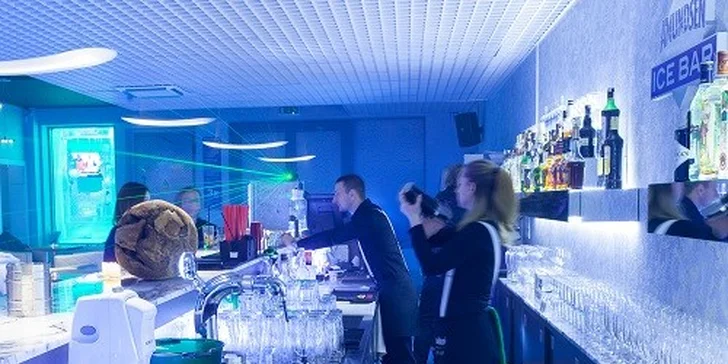 Vstup, ice shot a súťaž o párty v hodnote 1000 € v Amundsen Ice Bare pre 2 osoby