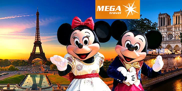 Čarovný Paríž a rozprávkový Disneyland