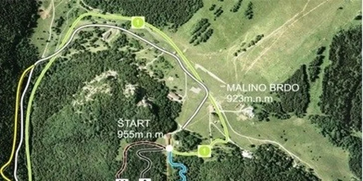 Zábavná jazda horskou károu z Malina Brda