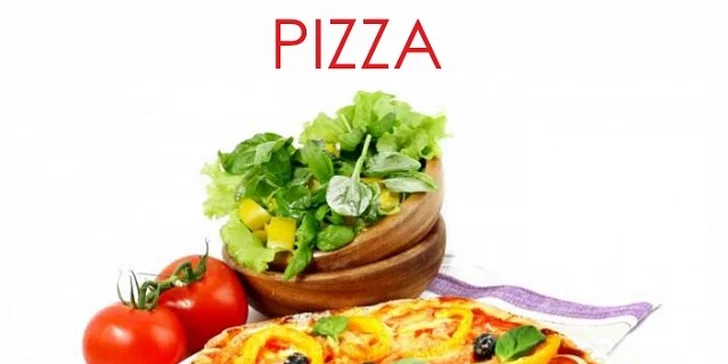 Lahodná pizza a nápoj v Bella Due