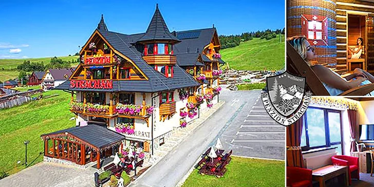 Exkluzívny relax vo Wellness Penzióne*** Strachan