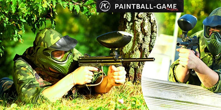 Paintball na 3 hodiny s kompletným výstrojom