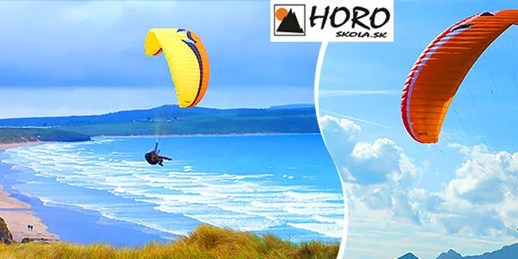 3-dňový denný kurz paraglidignu pre dobrodruhov
