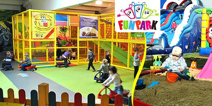 2 vstupy za cenu 1 do detského centra FUN PARK