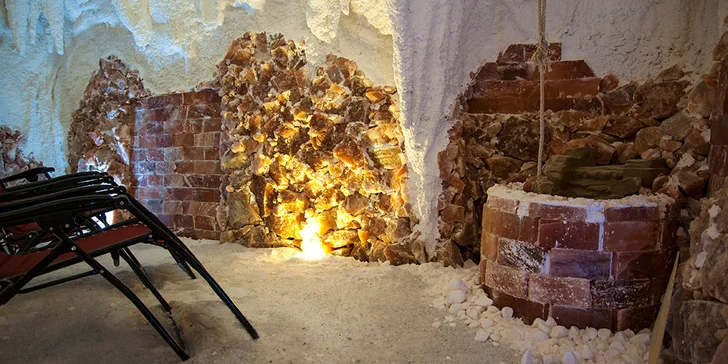 Vstupy do soľnej jaskyne, dieťa do 15 rokov grátis, možnosť spojenia s masážou