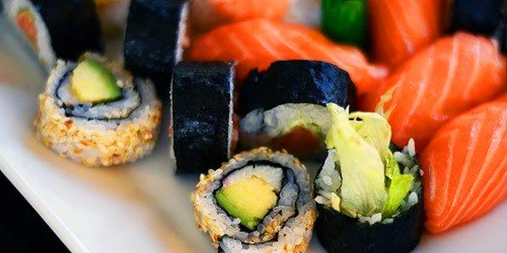 Lahodné sushi menu podľa výberu pre dvoch