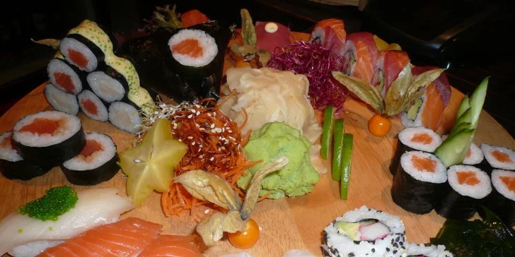 Luxusný sushi set pre dvoch - 34 kúskov