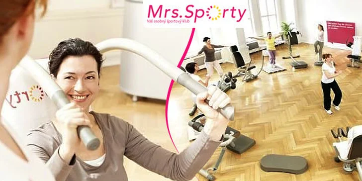 Neobmedzený mesačný vstup na kruhový tréning do Mrs. Sporty