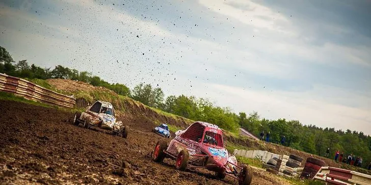 Adrenalínová jazda autokrosovým špeciálom na uzavretej rallycrosovej trati - 20 kôl