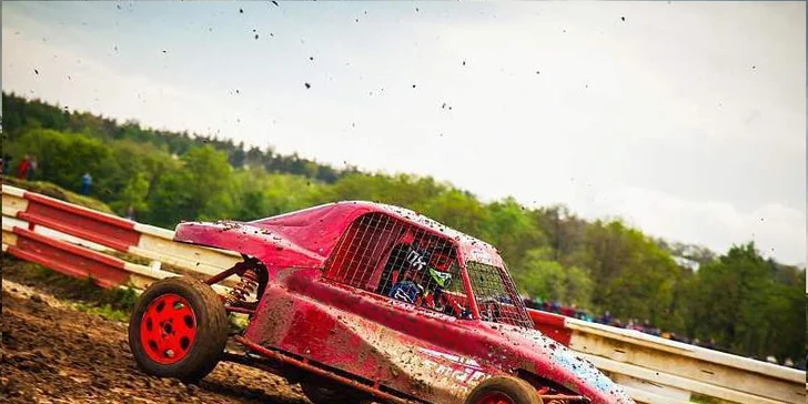 Adrenalínová jazda autokrosovým špeciálom na uzavretej rallycrosovej trati - 20 kôl