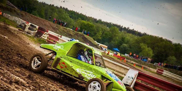 Adrenalínová jazda autokrosovým špeciálom na uzavretej rallycrosovej trati - 20 kôl