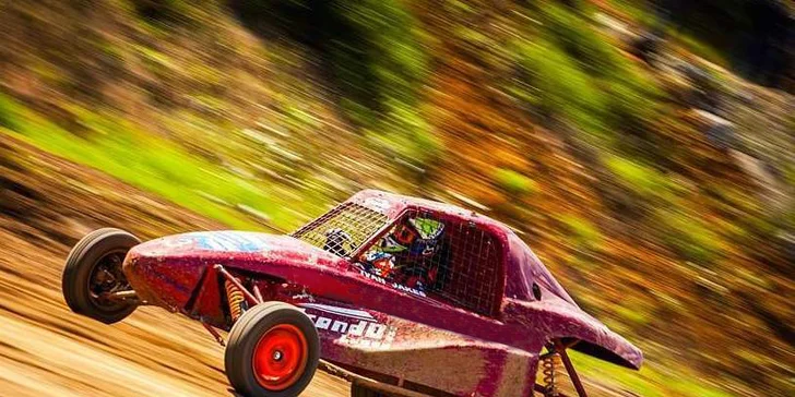 Adrenalínová jazda autokrosovým špeciálom na uzavretej rallycrosovej trati - 20 kôl