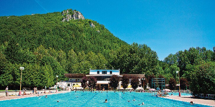 Letný aktívny oddych v Rajeckých Tepliciach v hoteli SKALKA***