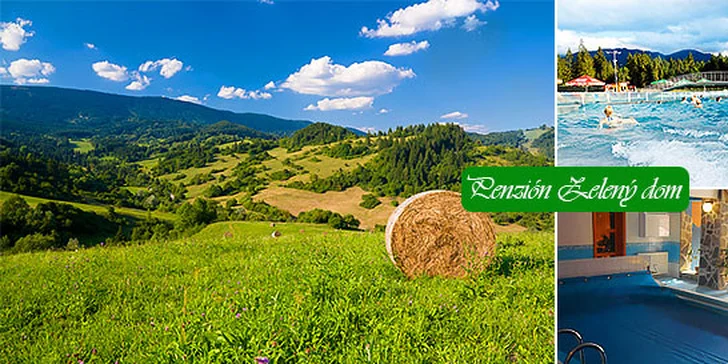 Letný relax pre 2 osoby na Orave