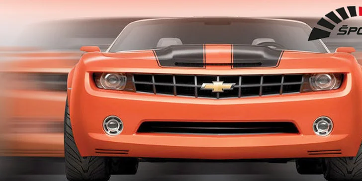 Jazda na aute Chevrolet Camaro - aj na letisku!