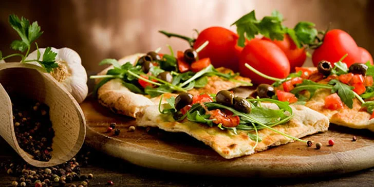 Pizza v Kozel Tank Pube II, možnosť donášky