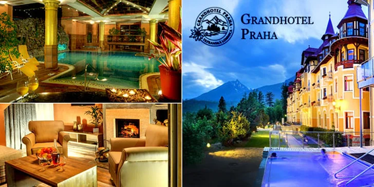 Luxusný Grandhotel Praha**** v Tatranskej Lomnici