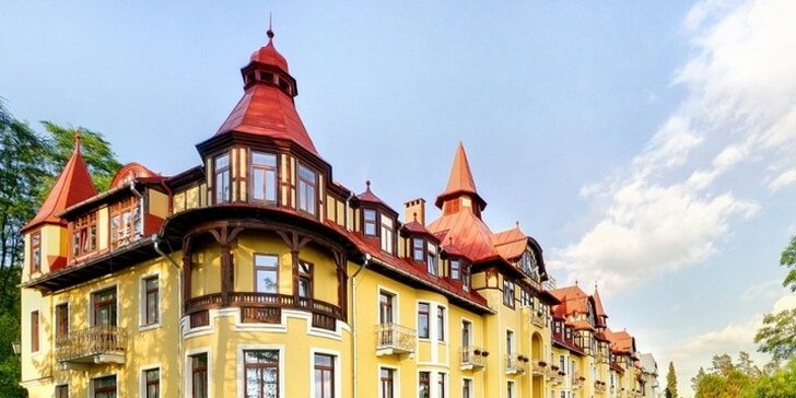 Wellness pobyt v Grandhoteli Praha**** v Tatranskej Lomnici