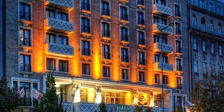 Exkluzívny JALTA Boutique Hotel***** Praha priamo na Václavskom námestí
