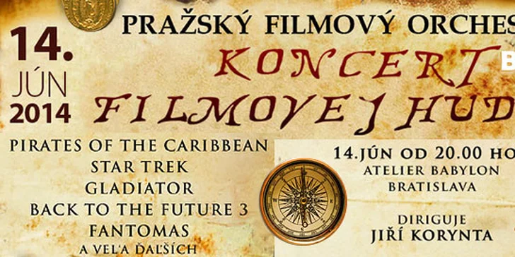 Koncert Pražského filmového orchestra
